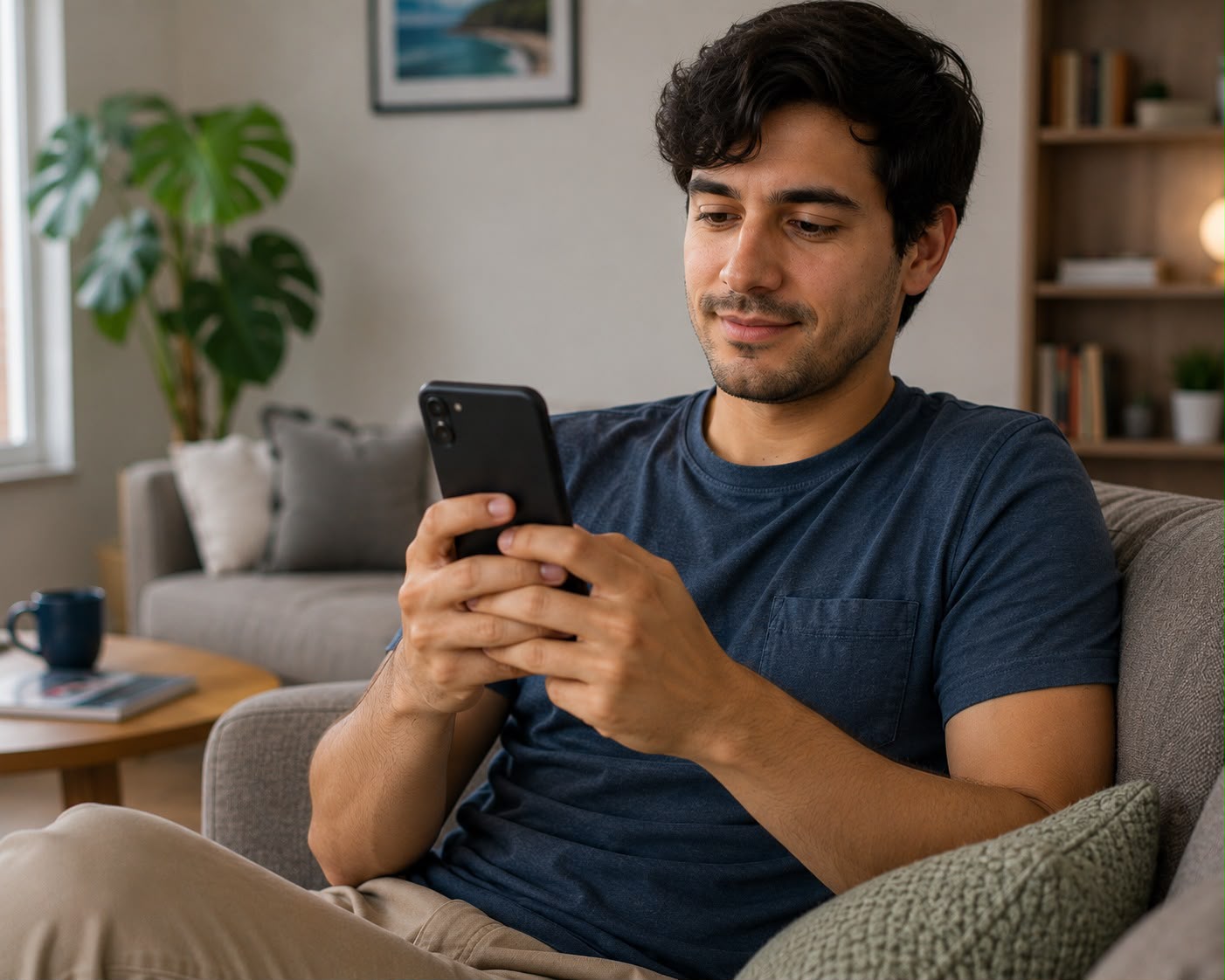 Captura de la App para clientes