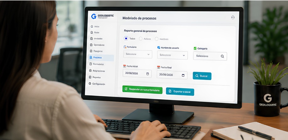 Captura del módulo Modelado de Procesos